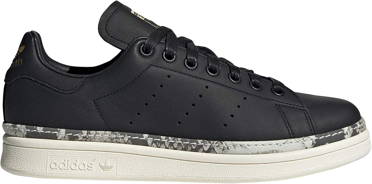 stan smith bold black and white