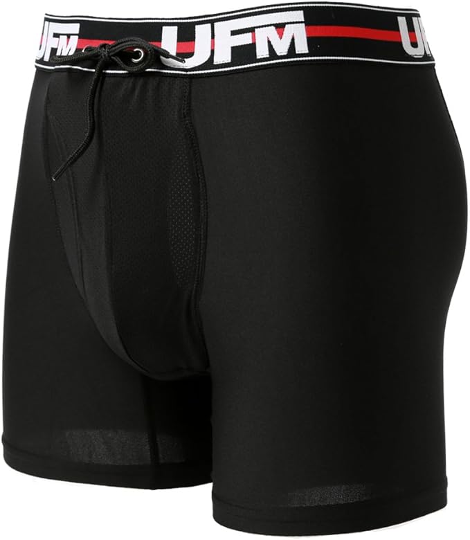 UFM Underwear for Men Adjustable Athletic Support Boxer Brief 4042