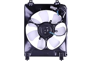 TORCIA TYG OE Replacement(CAPA Quality) Cooling Fan Extra Silent for 2006-2011 Honda Civic 1.8L | OE No. 38611RNAA01 | Partslink No. HO3115129