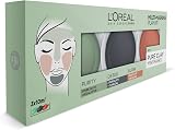 L'Oreal Paris 3 Pure Clays Multi-Masking Face Mask Play Kit 3 x 10ml view 2