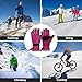 Waterly Ski Gloves for Men Women Winter Snow Waterproof Windproof TPU Gloves Snowboard Snowmobile Skiing (Red-01, M)