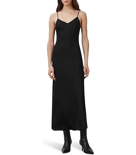 AllSaints Womens Gabby Mesh Dress Adena Black UK 6/US 2 at Amazon Women's Clothing store