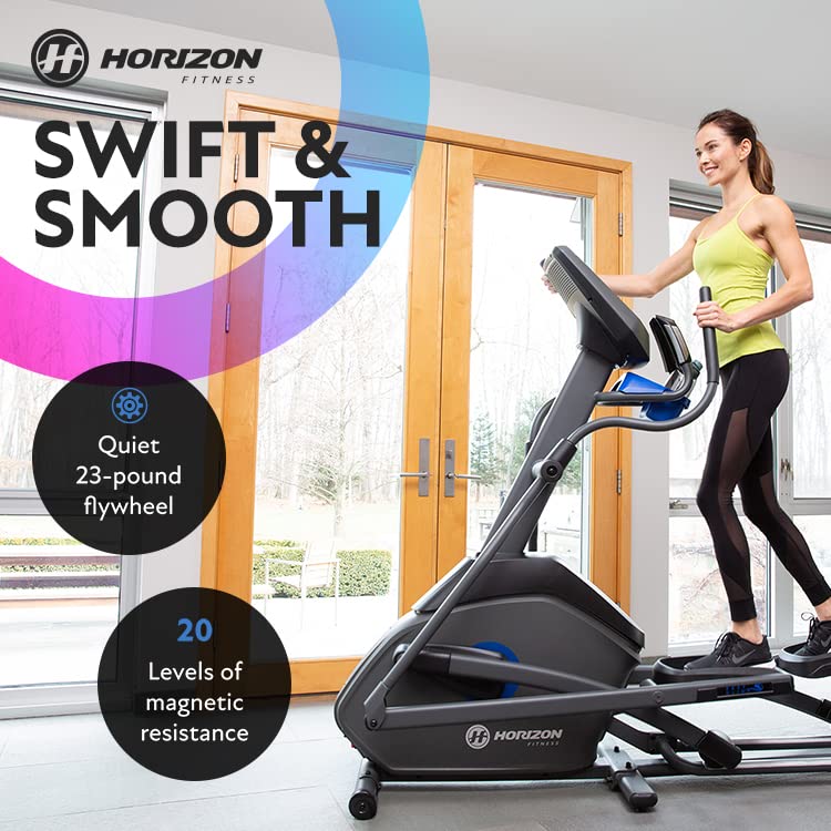 Horizon Fitness 7.0 AE Elliptical Trainer Exercise Machine for Home