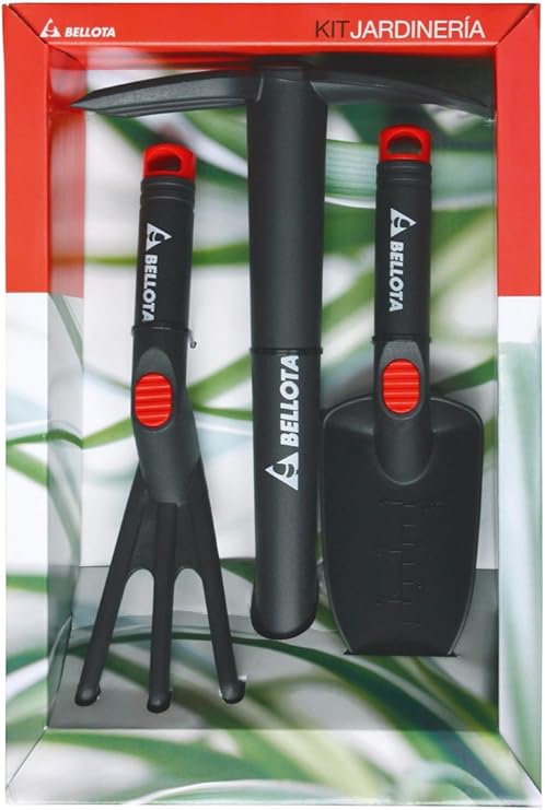 Bellota 2994 - Kit de jardinería y huerto que incluye: rastrillo ...