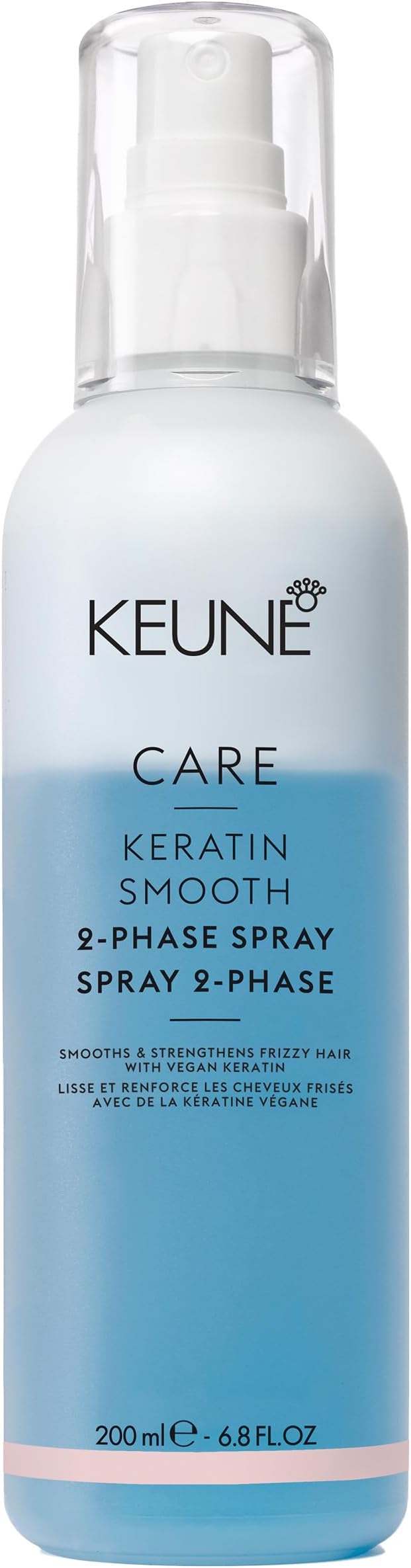 Keune Care Line Keratin Smooth 2 Phase Spray 200ml Anti-Frizz Moisturizing
