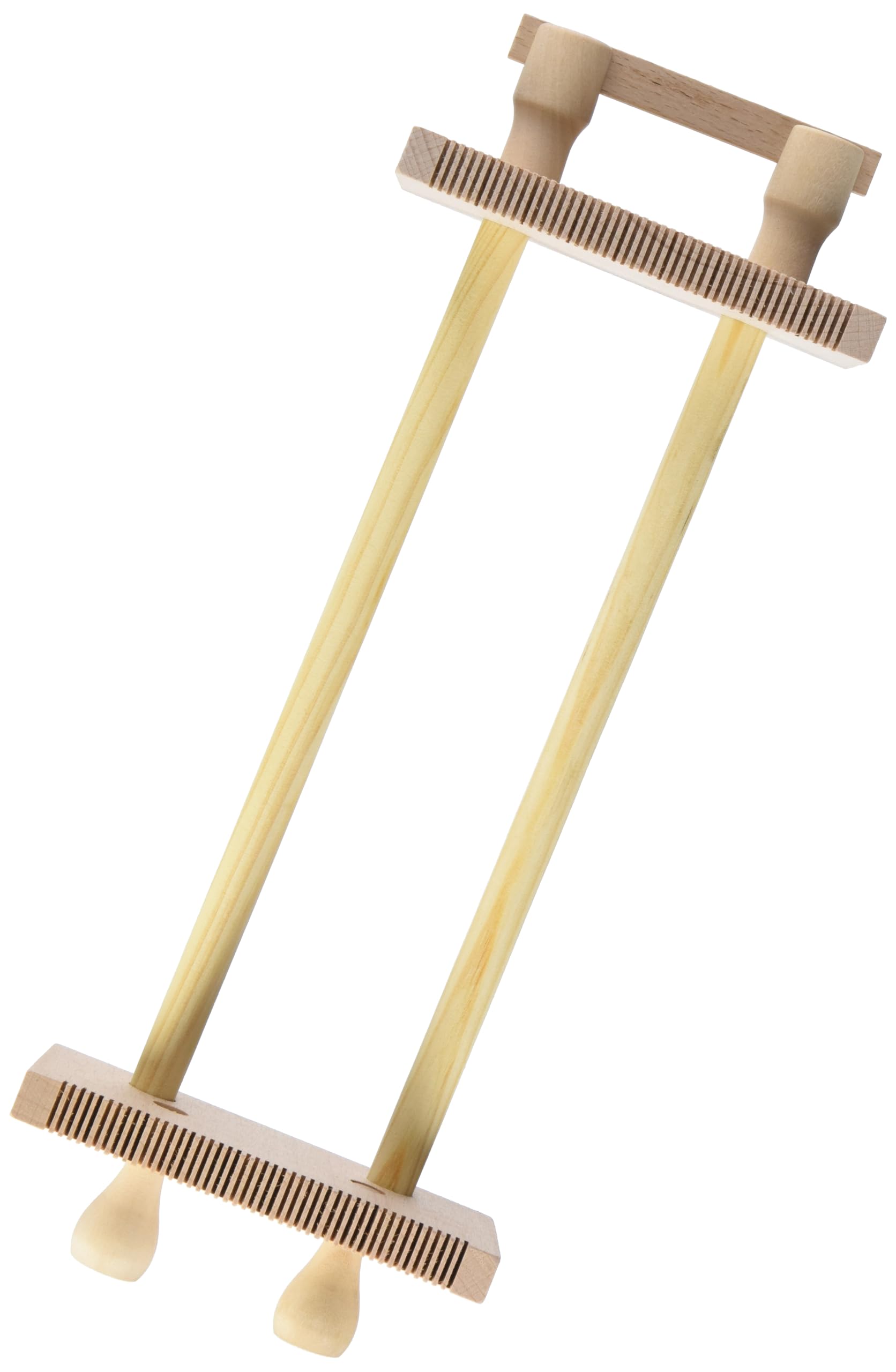 Pracht Creatives Hobby 3331-03 Wooden Bead Weaving Frame - Disassembled with Instructions for Weaving Friend Bracelets and Bracelets