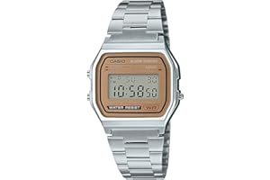 Casio Vintage A158WEA-9CF Casual Classic Digital Gold Bracelet Watch