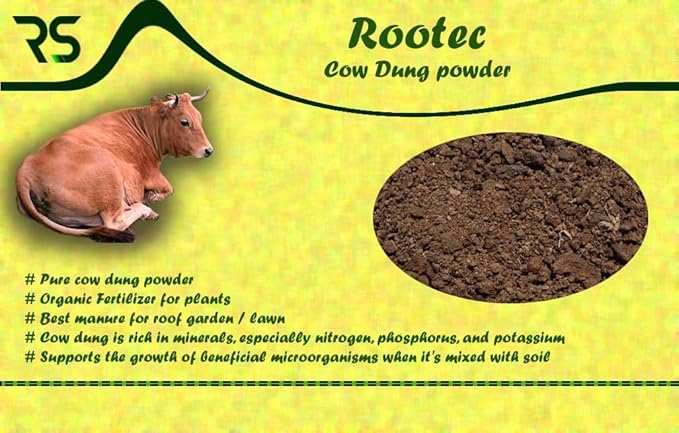 Cow Dung Powder Cow Manure For Plants 100 Pure Cow Dung Powder Amazon In Garden Outdoors