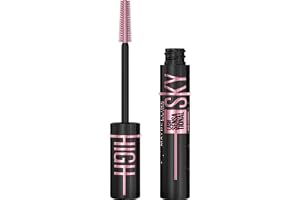 Maybelline New York Sky High Washable Volumizing Mascara Makeup, Cosmic Black, 0.24 Fl Oz