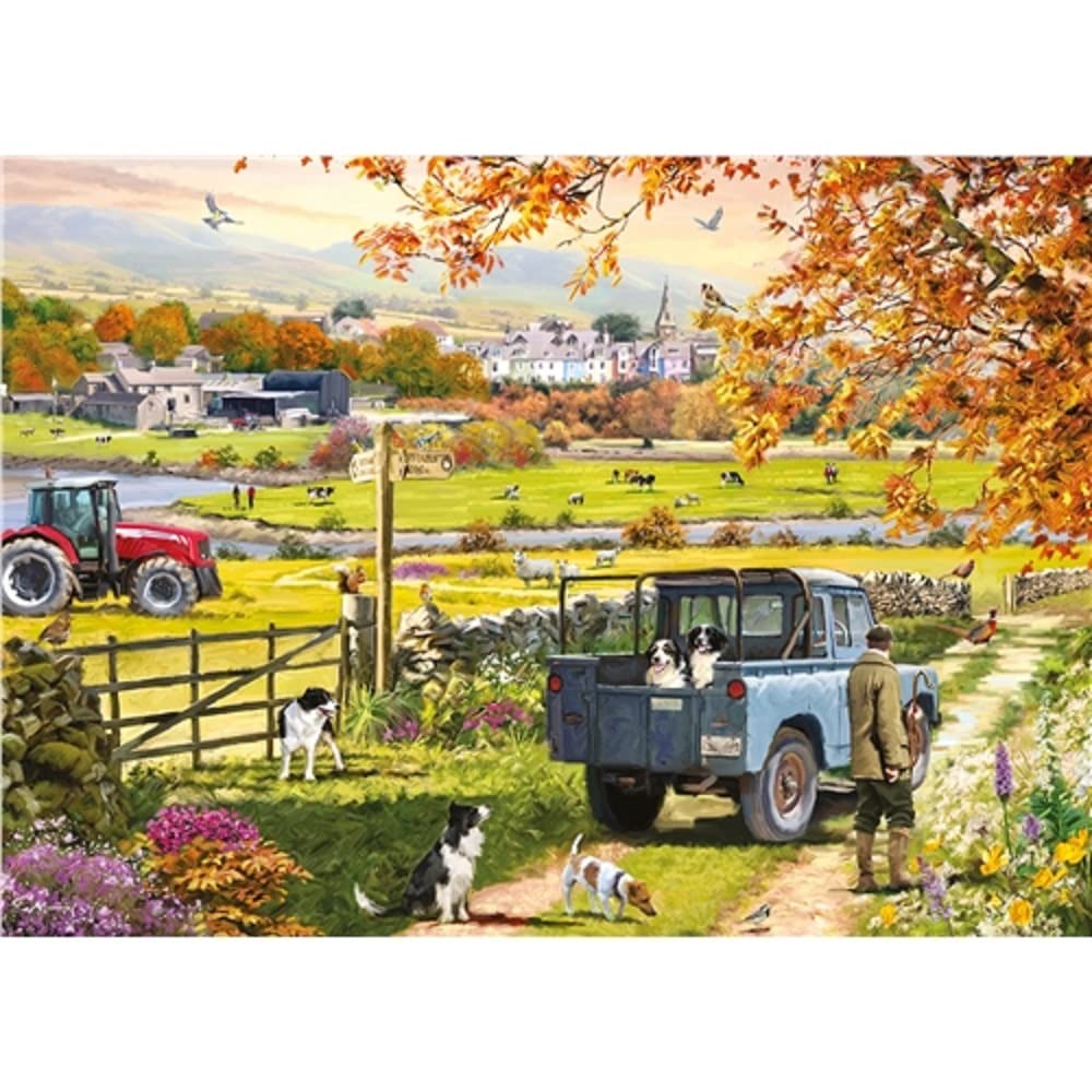 Countryside Morning 1000 Piece Jigsaw