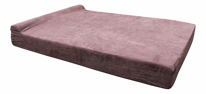 G3elite Deluxe Extra Large Dog Bed With Headrest 55 X37 X6 Royal