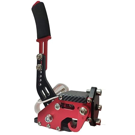 USB Handbrems-Klemme für PC SIM Racing Games G25 G27 G29 T500 FANATECOSW Dirt Rally Windows Red*