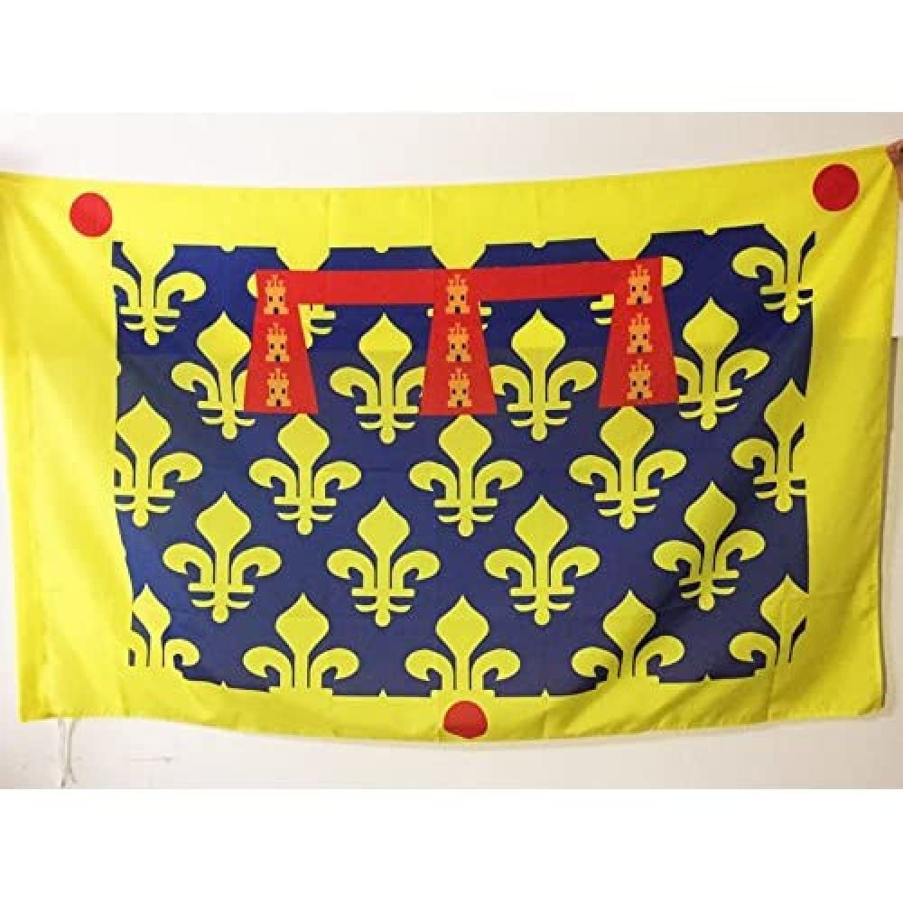 AZ FLAG - Pas-de-Calais Flag - 3x5 Ft - French department Banner with Sleeve - 100% Polyester - Fade Resistant - Vivid Colors - 3' x 5' Feet - 150x90 Cm