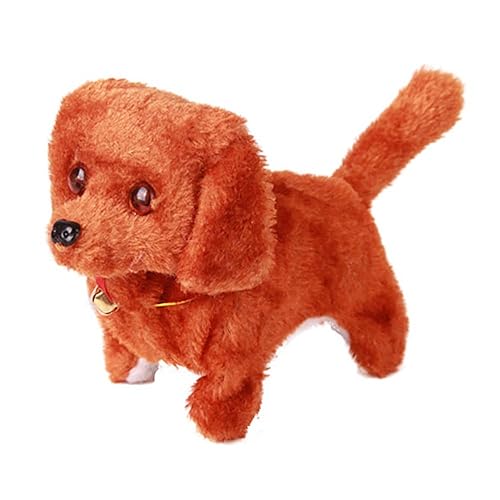 CUGBO Walking Barking Dog Plush Stuff Pet Puppy Kids Toy Sound and