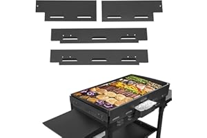 AOKEMAi Wind Guard/ Accessories for Blackstone 36 Inch Griddle, Wind Screen to Protect The Flames Compatible with Rear Grease Cup, Stable Without Dropping (Fit for 36” Griddle)