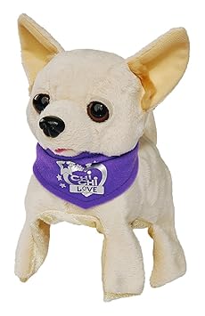 Simba 105897257 - Chi Chi Love Plüschhund Flippi 22 cm mit Überschlag-Funktion