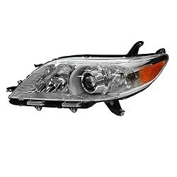 TRQ 2 Piece Headlight Assembly Set Driver