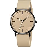 BESTKANG Fashion Simple Analog Quartz Wrist Watches Silicone Strap Waterproof Watch Women Watches Men Sports Watches