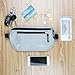 Travel Money Belt RFID Blocking Hidden Wallet Passport Holder Anti-Theft（Gray)