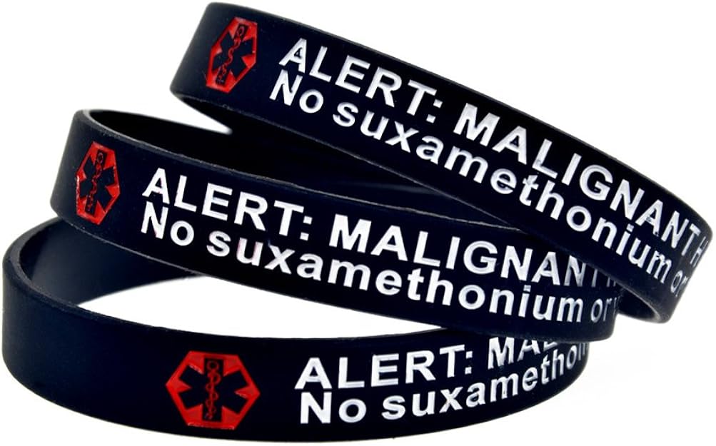 BAIYI Malignant Hyperthermia Alert Bracelet No