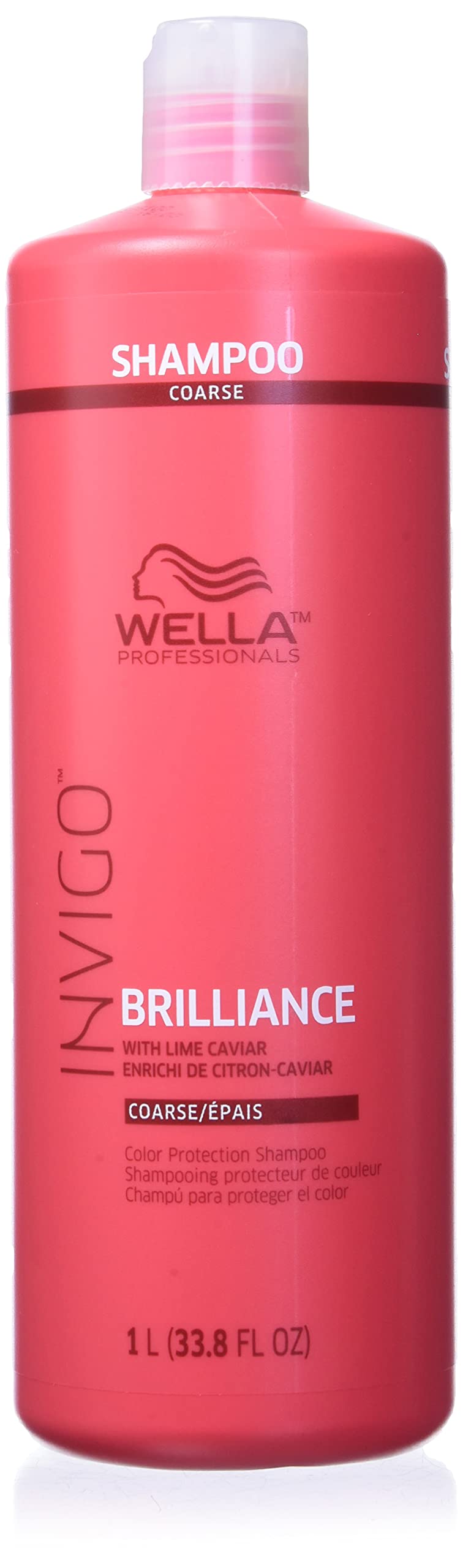 Wella Invigo Brilliance Shampoo For Coarse Hair For Unisex 33.8 oz Shampoo