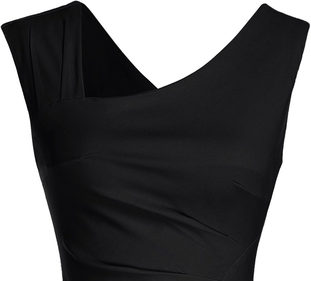 MUXXN Women's Retro 1950s Style Sleeveless Slim Business Pencil Dress: Clothing