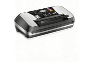 95 kPa Vacuum Sealer Machine, Food Sealer 10-IN-1 Modes Powerful Full Automatic Food Vacuum Sealing Machine with Cutter,1 Bag