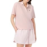 Lacoste Womens Relaxed Fit Fluid Pique Polo Shirt