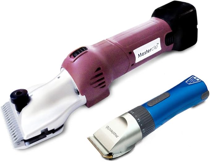 Masterclip Heavy Duty Cordless HD Roamer Horse Clipper with 2 Batteries
