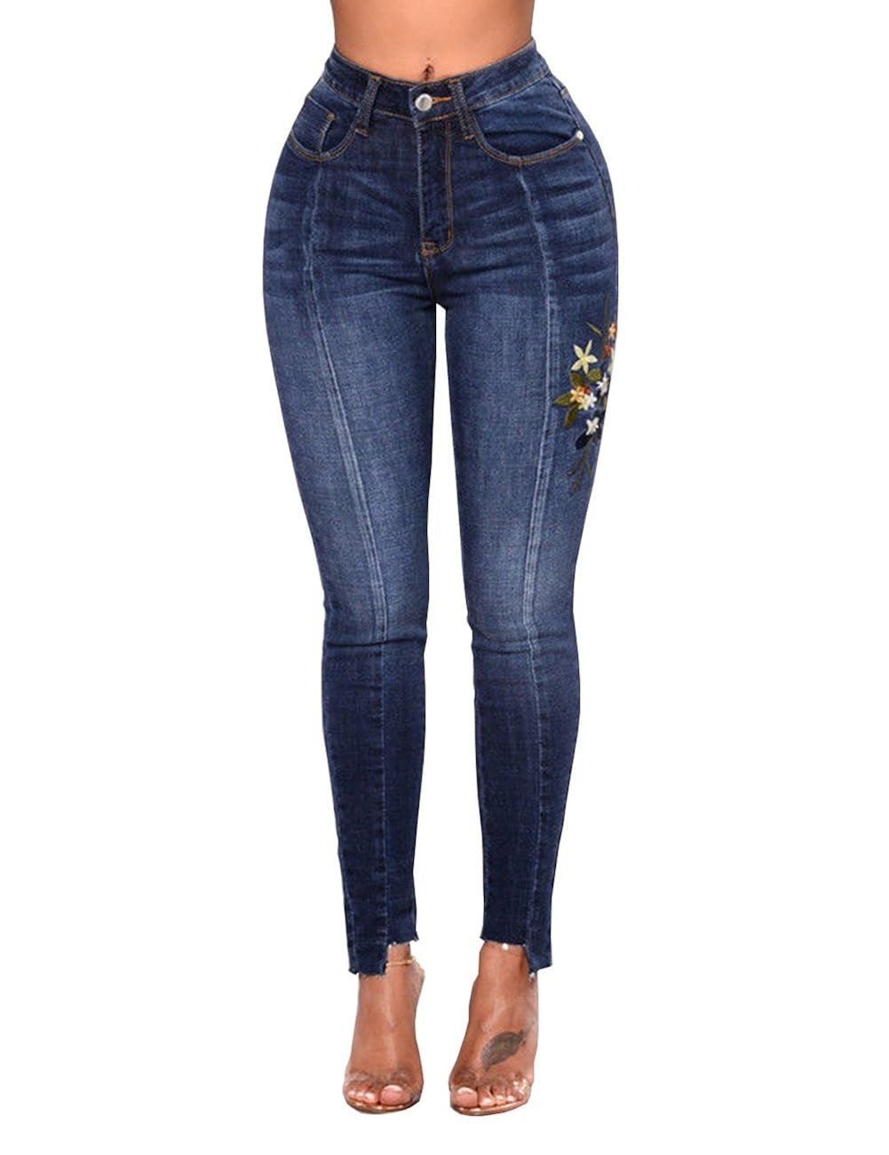 embroidered jeans 2019