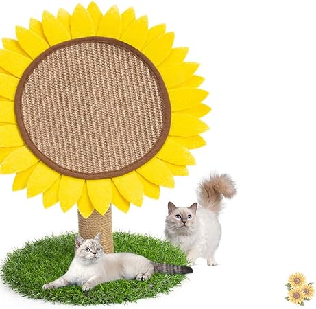 sunflower scratching post