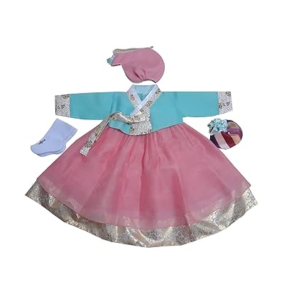 blue dress for baby girl Dress For Kids 1-7 Years old Birthday Korean Style Short Sleeve Cute F –  Deals DejaVu main image 1