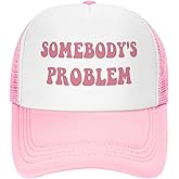 You Find It Offensive? I Find It Funny Trucker Hats for Women Pink Men Funny Slogan Pink Hats for Men