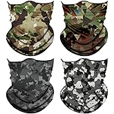 Neck Gaiter Mask,Bandana Gator Face Cover Mask Sun UV Protection,Neck Warmer Balaclava,Tube Face Scarf,Headband for Outdoor