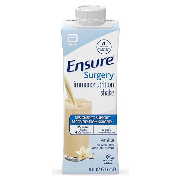 ENSURE SURGERY IMMUNONUTRITION SHAKE, VANILLA, 8 FL OZ,...