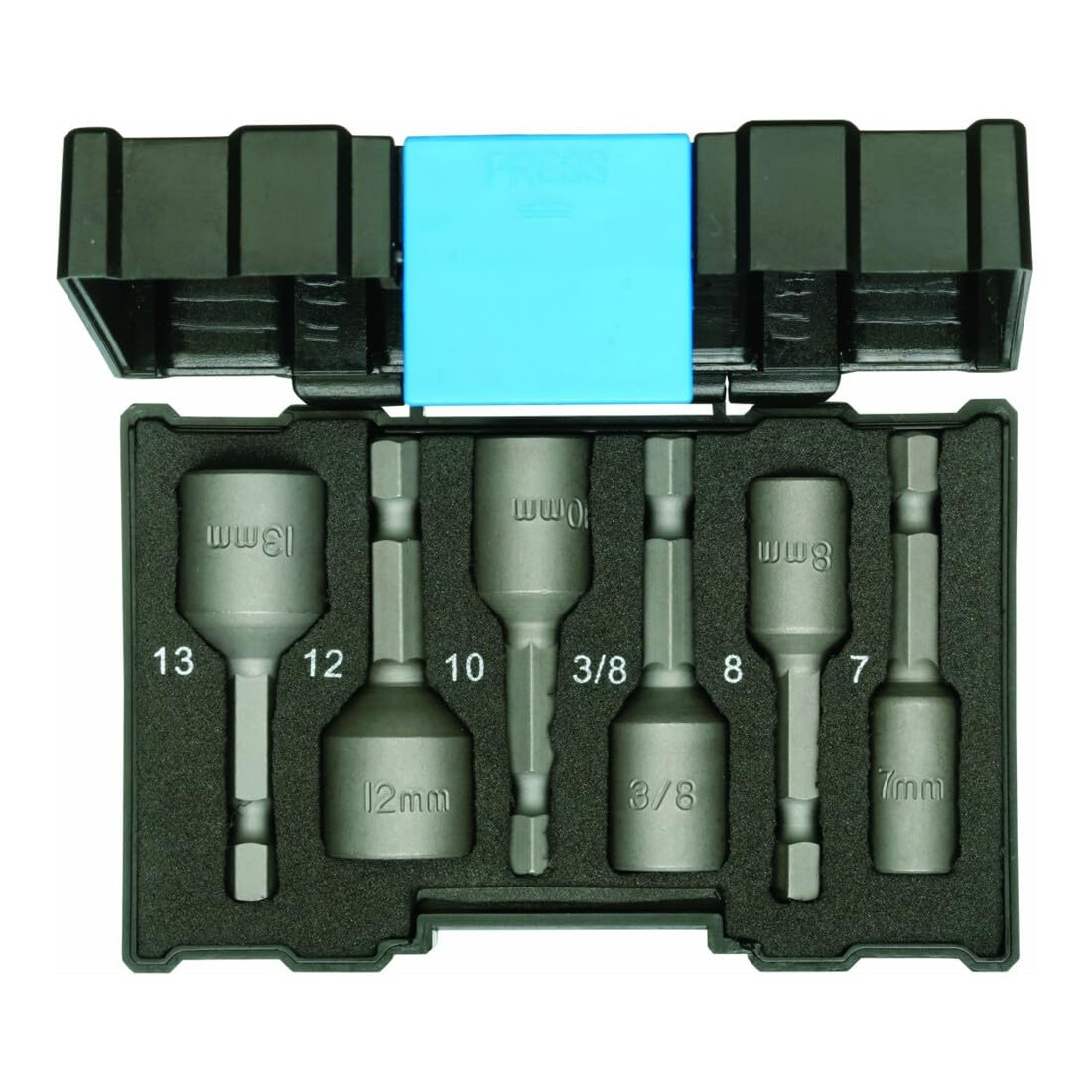 GEDORE 666-006 Bit Box Socket Spanner Machine Holder 6 Pieces