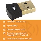 Haisheng 5.0 Bluetooth USB Adapter Dongle Receiver Transmitter for PC Windows view 5