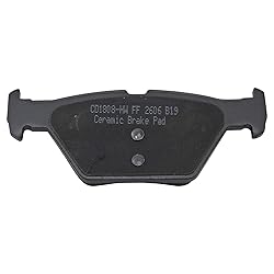 TRQ Rear Brake Pads Ceramic Compatible with
