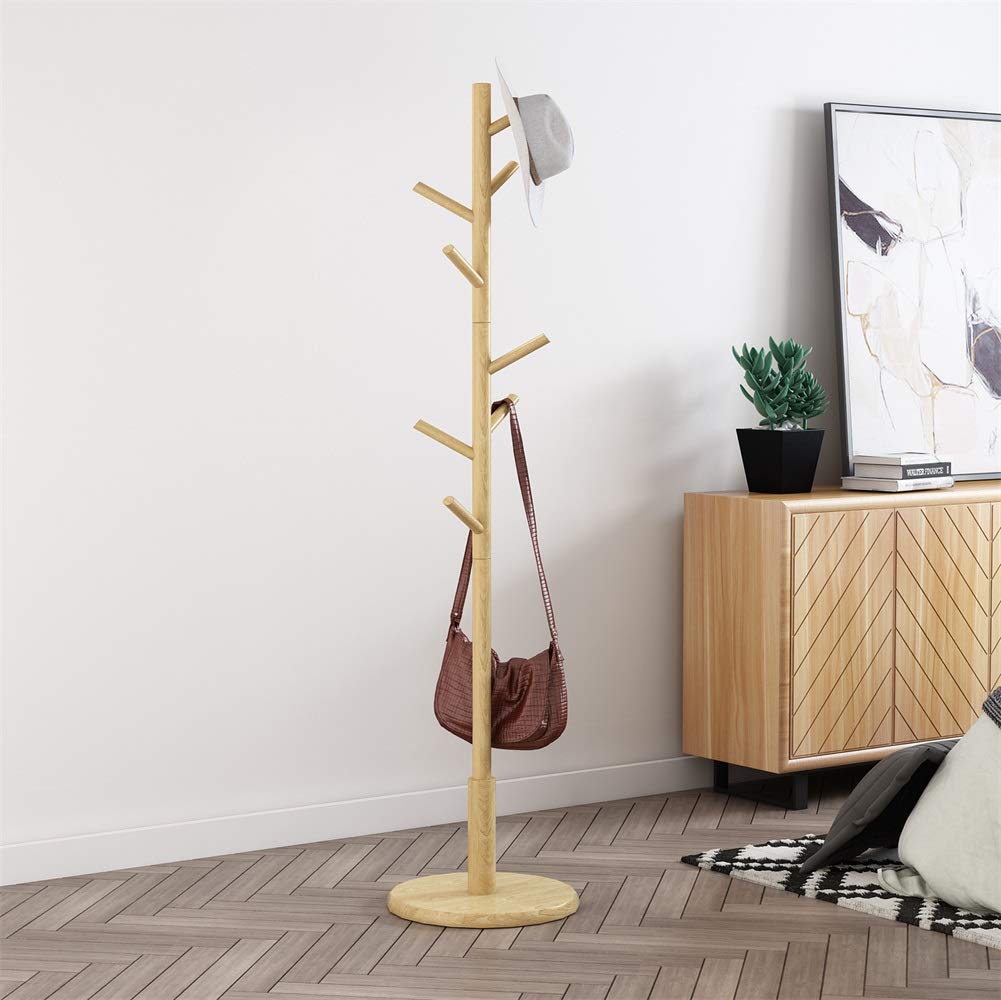 Best Freestanding Coat Rack Log Tree