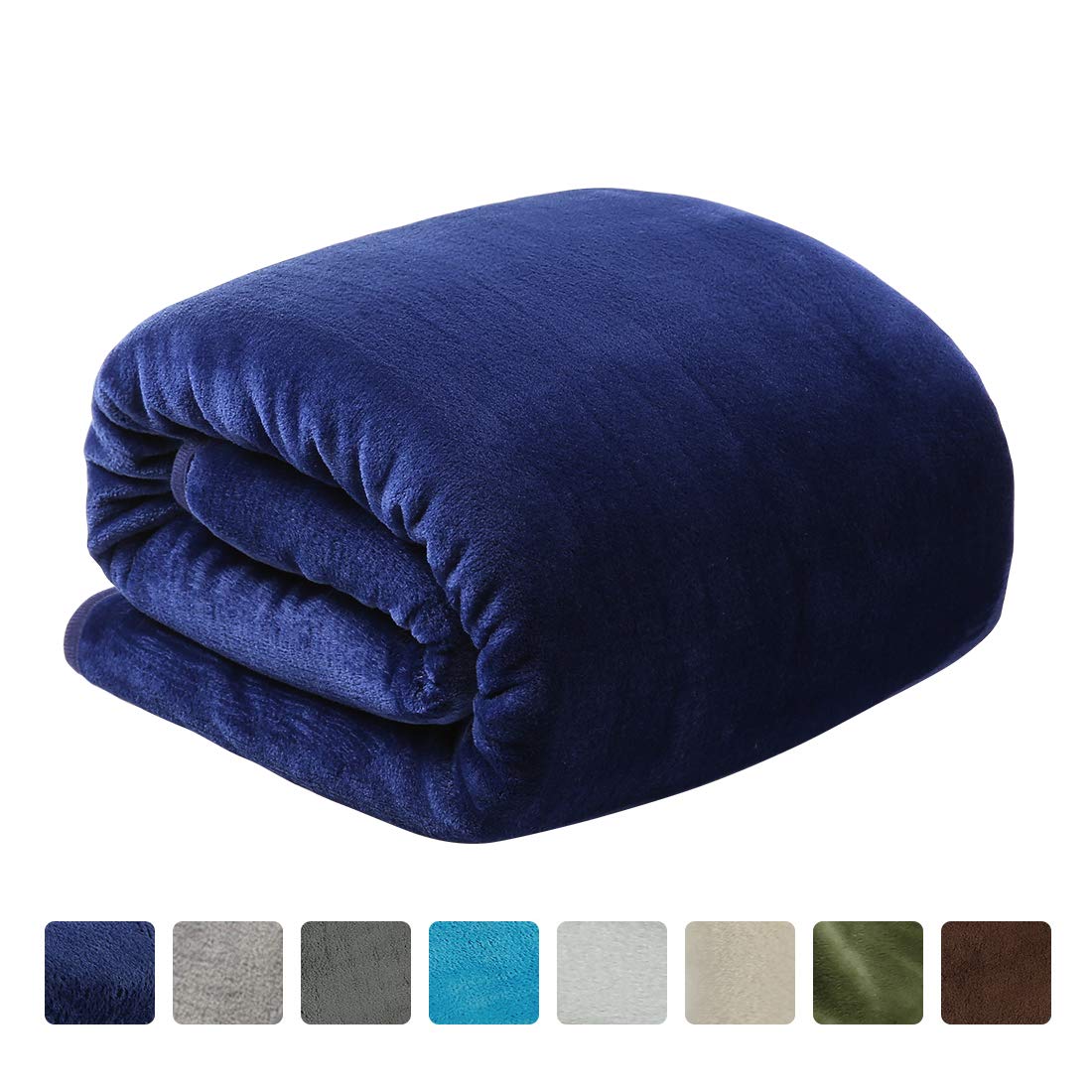 Amazoncom LEISURE TOWN Fleece Blanket King Size Soft Summer