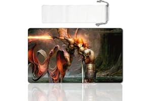 LIUYANZE Board Game MTG Playmat Games Size 60X35 cm CCG Compatible for MTG CCG RPG Trading Card Game (Answered Prayers)