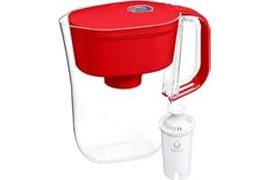 Brita 6 Cup Filter Pitcher with Smart Light Indicator, Reduces Chlorine taste and odour from Tap Water, Filters 151 Litres, D