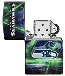Zippo NFL Seattle Seahawks 540 Matte Pocket Lighter