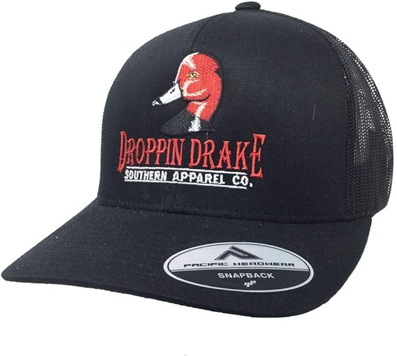 Droppin Drake - Gorro de rejilla con logotipo de pato, diseño de cabeza