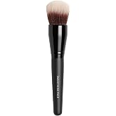 bareMinerals Smoothing Face Brush, 1 count | Dome Shaped Makeup Tool, Synthetic, Ultra Soft Dual-Fibers, Quick Application &amp; Airburhsed Finish
