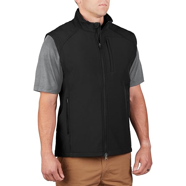 トップス POLYPLOID VEST C [DARK GRAY] Essential Polyester Vest | W H Christian & Sons
