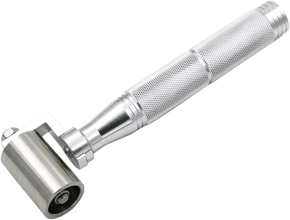 DreamColor Stainless Steel 40mm Wallpaper Edge Seam Roller for Corners & Walls