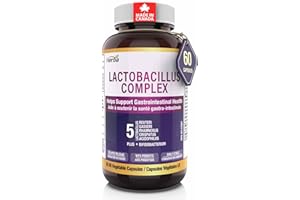 Herba Lactobacillus Complex 25B CFU - 60 DR Capsules | 6 in 1 Lactobacillus and Bifidobacterium Probiotics | L Reuteri, Gasse