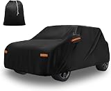 X AUTOHAUX All-Weather Car Cover for Mini Cooper 2DR 2002-2021 210D-PU