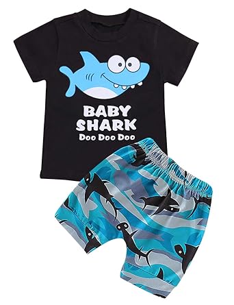 baby shark clothes for boy